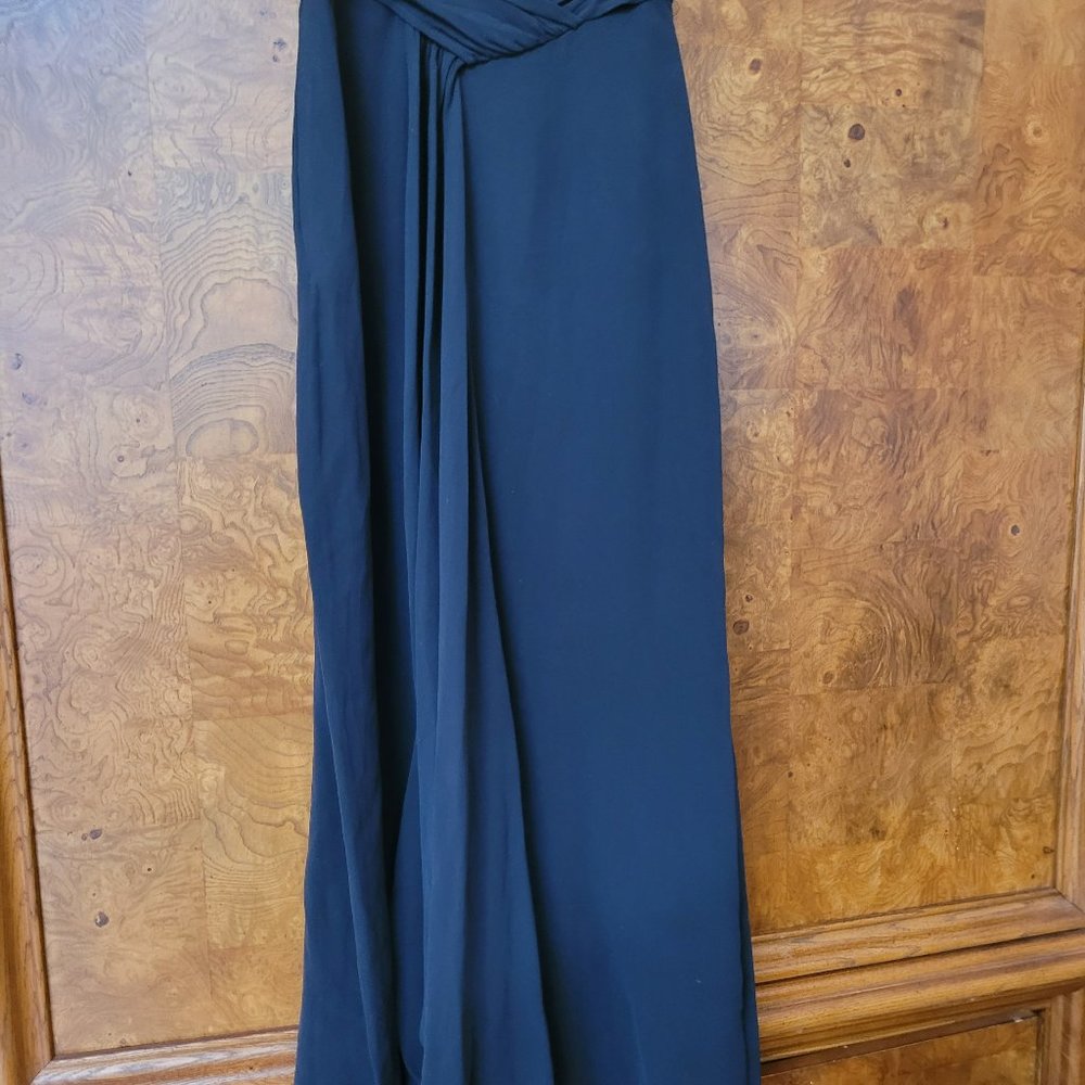 Giorgio Armani Vestimenta, skirt, silk, size 40 Italian, black